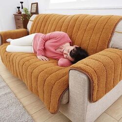 両面使える中掛けソファーカバー