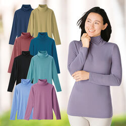 あったかフィットタートルプルオーバー