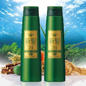 新髪24 薬用エナジーシャンプー 350g 2本組【タイムセール】